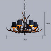 Elmsford Frame Resin Chandelier — gallery image 20