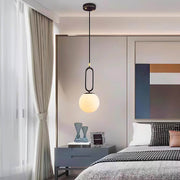 Blackthorn Frame Marble Linear Pendant Light — gallery image 8