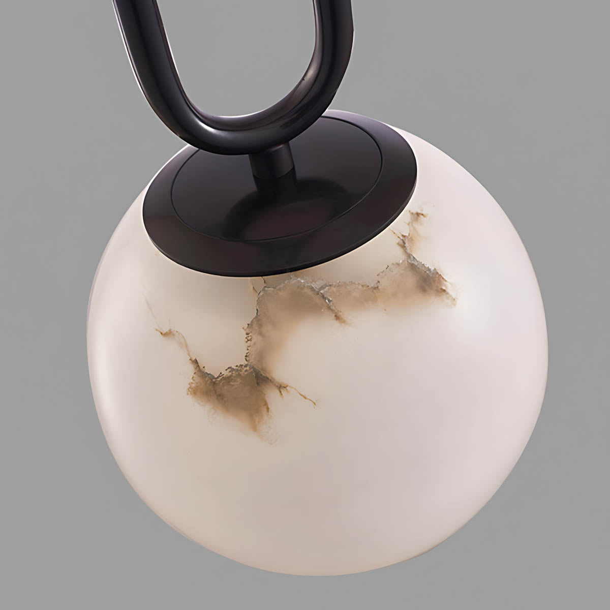 Blackthorn Frame Marble Linear Pendant Light — gallery image 10
