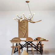Huckleberry Frame Resin Branch Chandelier — gallery image 7