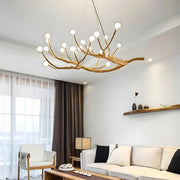 Huckleberry Frame Resin Branch Chandelier — gallery image 8