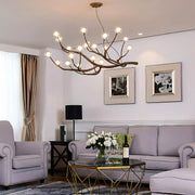 Huckleberry Frame Resin Branch Chandelier — gallery image 6