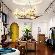 Huckleberry Frame Resin Branch Chandelier — gallery image 4
