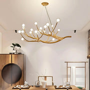 Huckleberry Frame Resin Branch Chandelier — gallery image 5