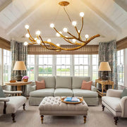Huckleberry Frame Resin Branch Chandelier — gallery image 2