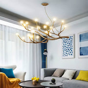 Huckleberry Frame Resin Branch Chandelier — gallery image 3