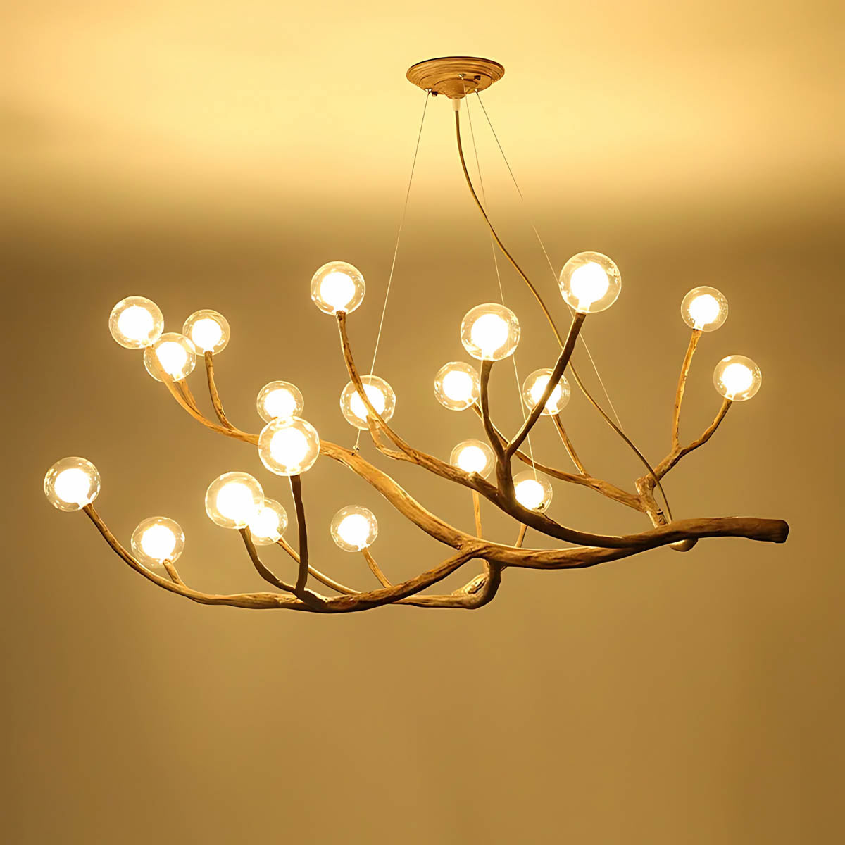 Huckleberry Frame Resin Branch Chandelier — gallery image 12