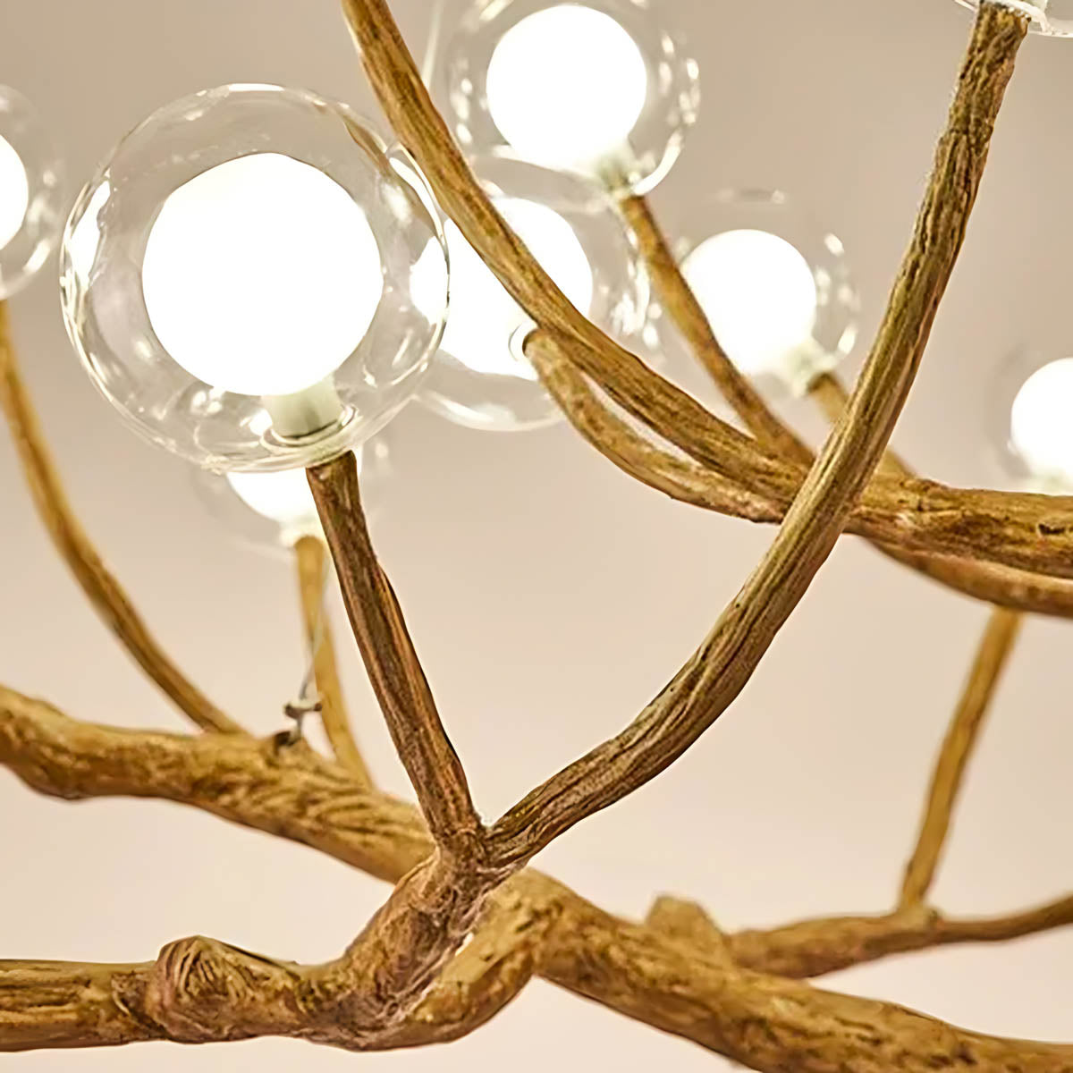 Huckleberry Frame Resin Branch Chandelier — gallery image 15