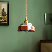 Mapledale Frame Ceramic Pendant Light — gallery image 2