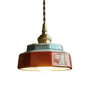 Mapledale Frame Ceramic Pendant Light — gallery image 9