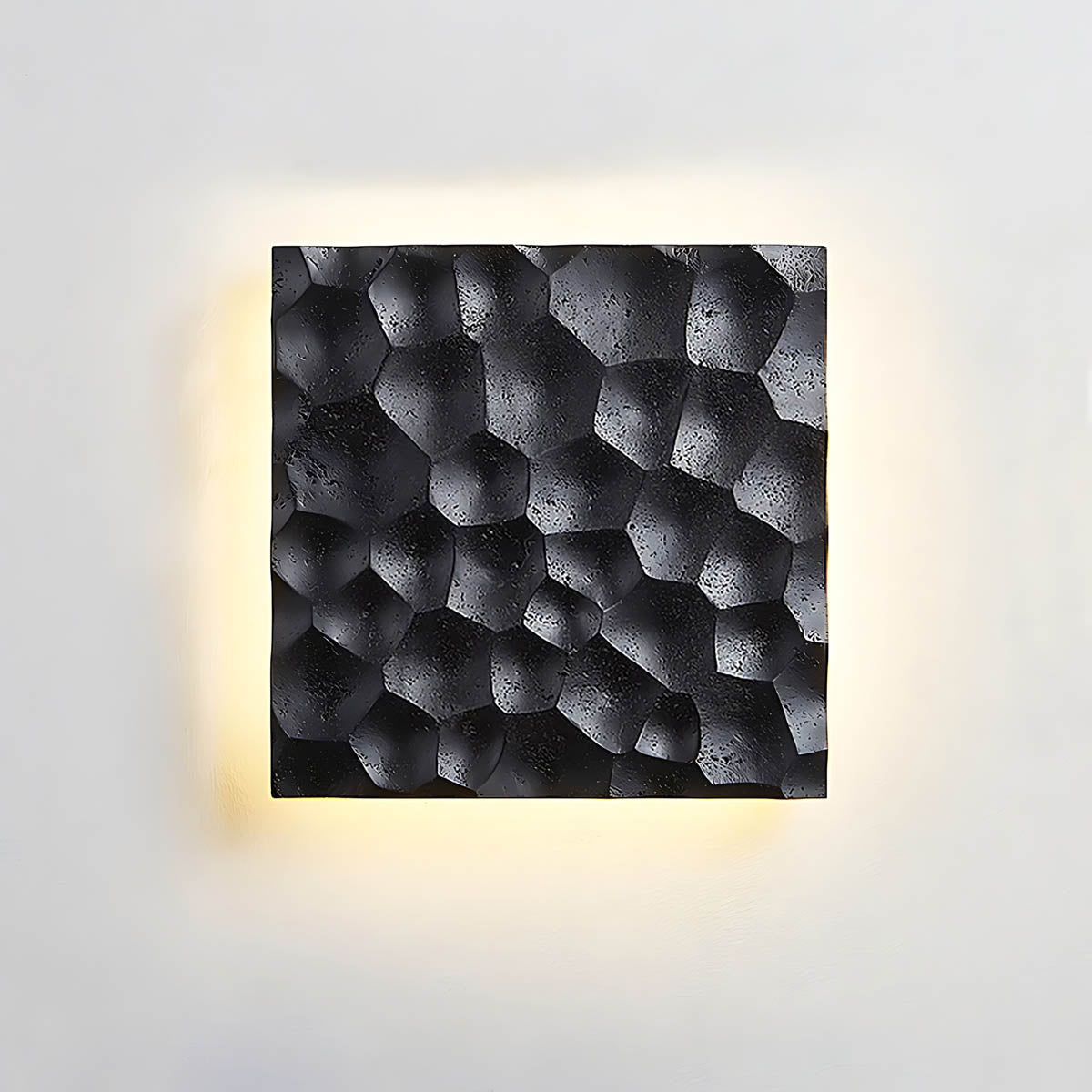 Silverwood Frame Travertine Outdoor Wall Light — gallery image 11