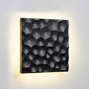 Silverwood Frame Travertine Outdoor Wall Light — gallery image 12