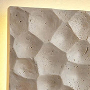 Silverwood Frame Travertine Outdoor Wall Light — gallery image 18