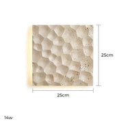Silverwood Frame Travertine Outdoor Wall Light — gallery image 20