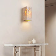 Whitmore Frame Travertine Outdoor Wall Light — gallery image 8