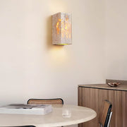 Whitmore Frame Travertine Outdoor Wall Light — gallery image 13
