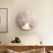 Woodford Frame Travertine Wall Sconce — gallery image 6