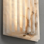 Ashford Vessel Marble Fluted Wall Sconce — gallery image 11