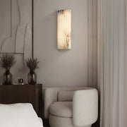 Ashford Vessel Marble Fluted Wall Sconce — gallery image 7