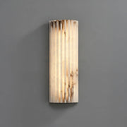 Ashford Vessel Marble Fluted Wall Sconce — gallery image 9