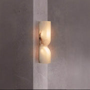 Alder Vessel Marble Hourglass Wall Sconce — gallery image 2