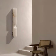 Alder Vessel Marble Hourglass Wall Sconce — gallery image 9