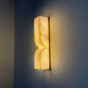 Alder Vessel Marble Hourglass Wall Sconce — gallery image 13