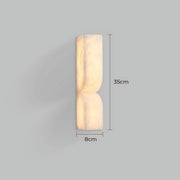 Alder Vessel Marble Hourglass Wall Sconce — gallery image 15