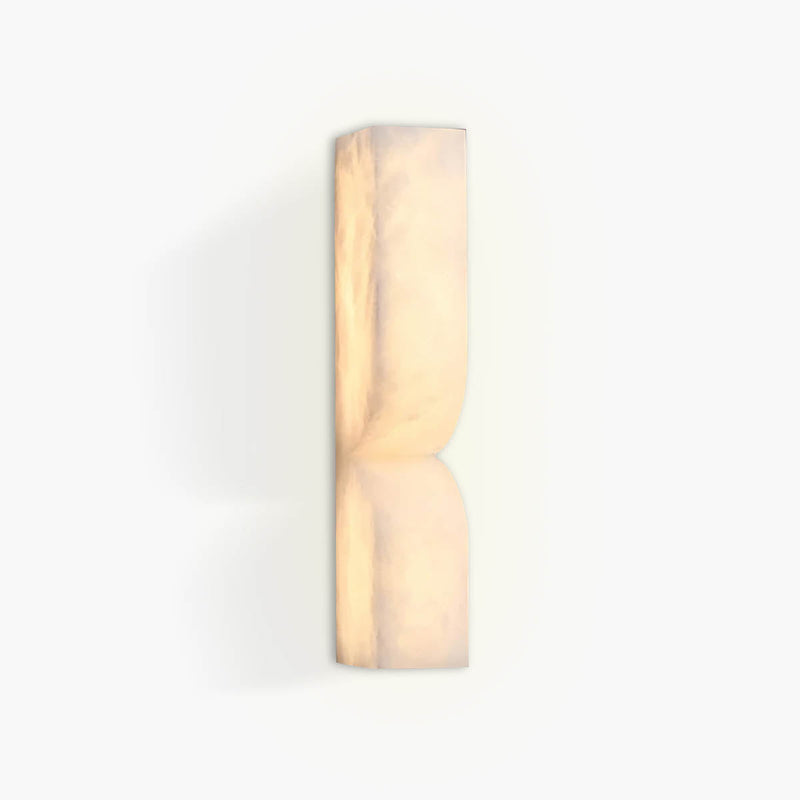 Alder Vessel Marble Hourglass Wall Sconce — gallery image 1