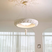 Bracken Vessel Resin Ring Chandelier — gallery image 5