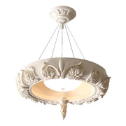 Bracken Vessel Resin Ring Chandelier — gallery image 10