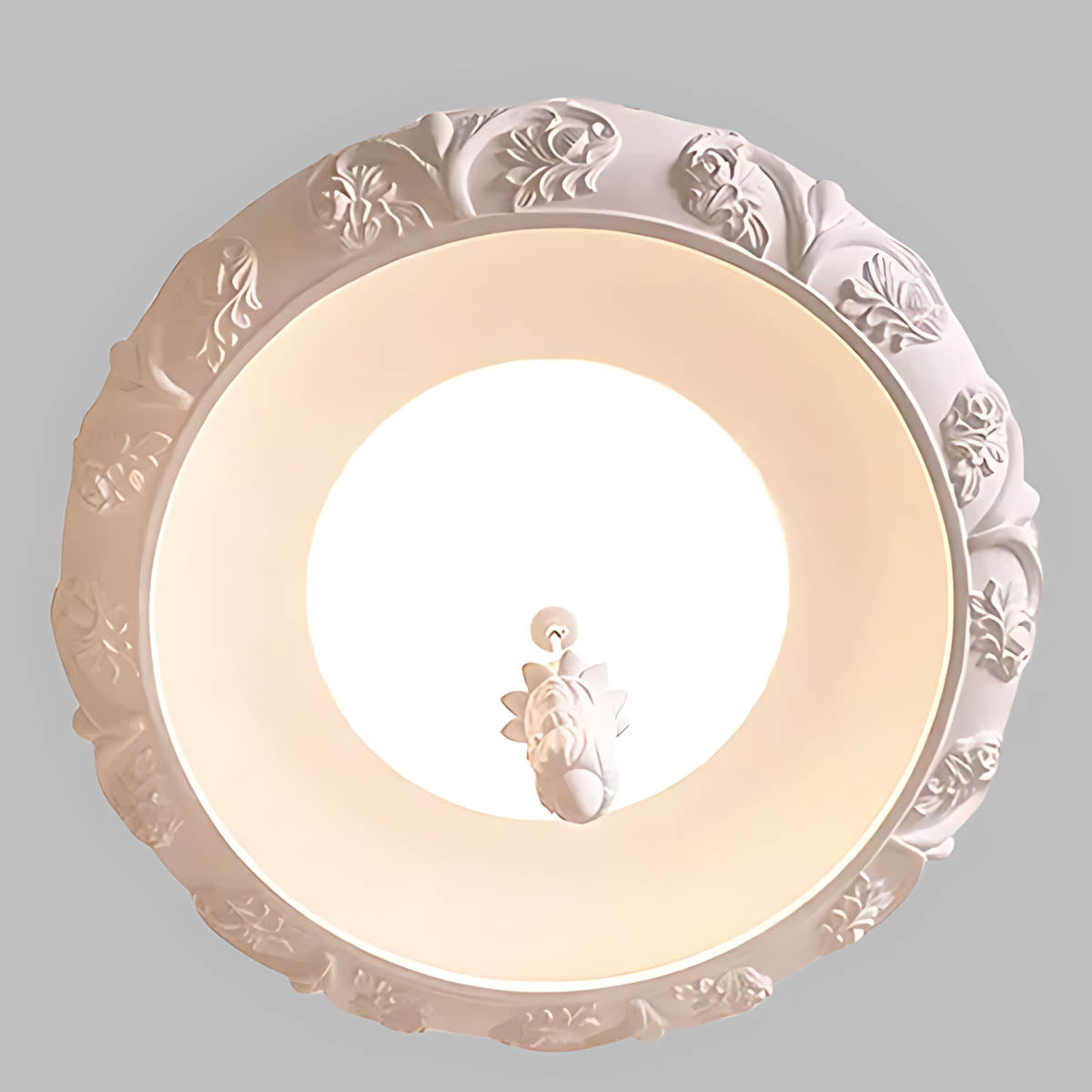 Bracken Vessel Resin Ring Chandelier — gallery image 11