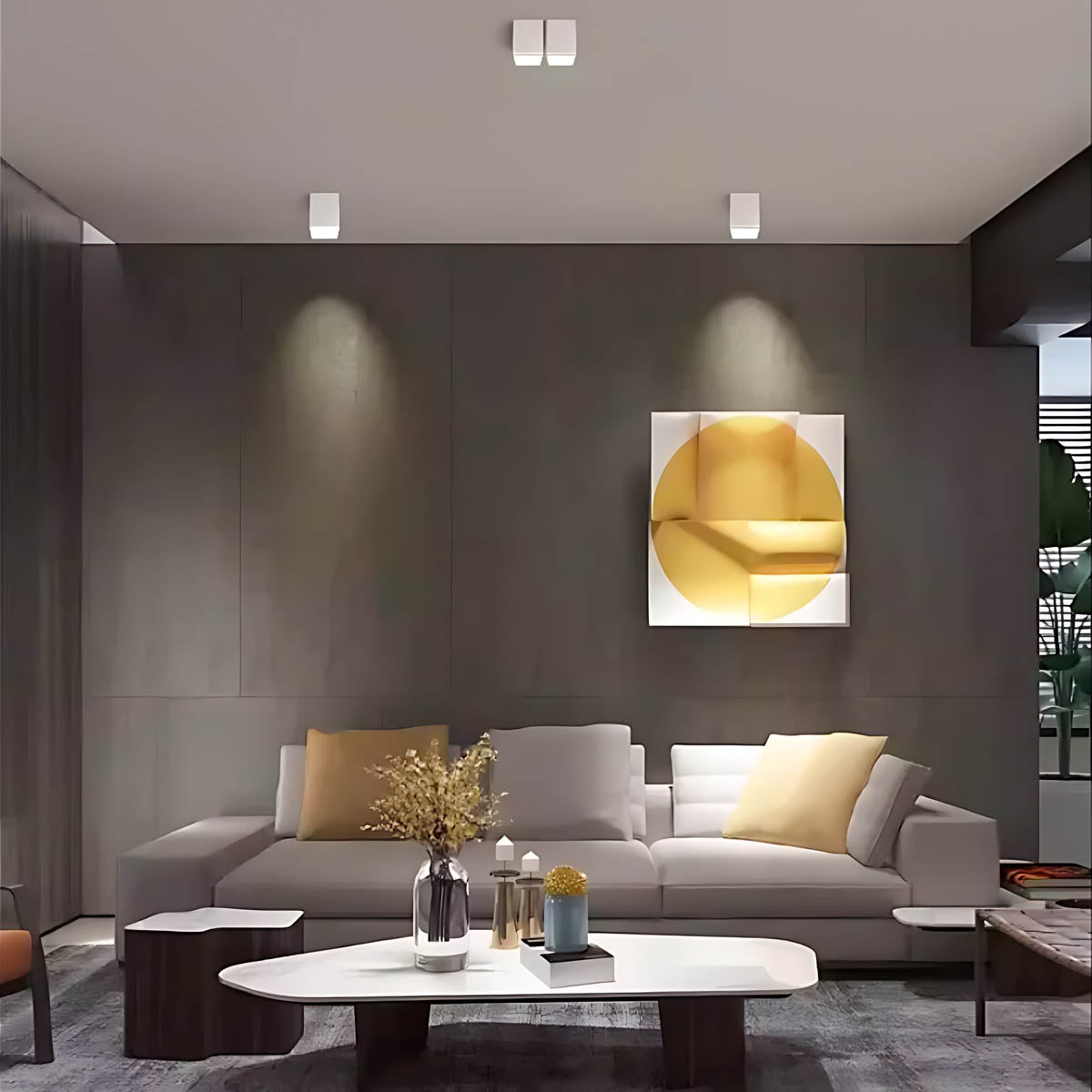 Kestrel Vessel Aluminum Ceiling Light — gallery image 2