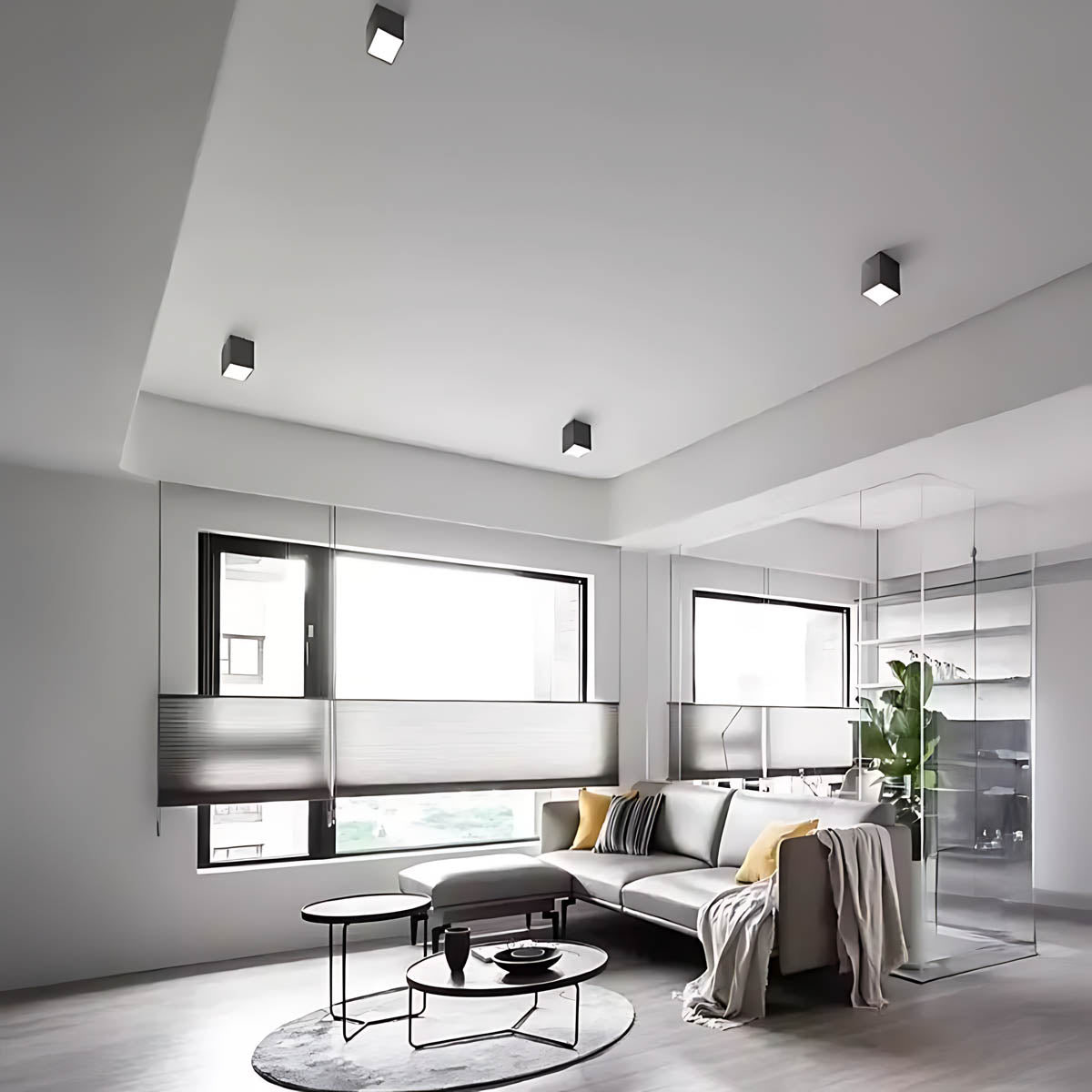 Kestrel Vessel Aluminum Ceiling Light — gallery image 4