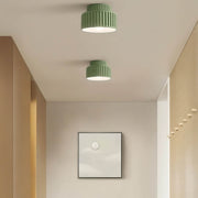 Hollis Vessel Resin Pleated Ceiling Light — gallery image 2