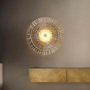 Rowan Vessel Glass Ribbed Wall Sconce — gallery image 4
