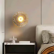 Rowan Vessel Glass Ribbed Wall Sconce — gallery image 8