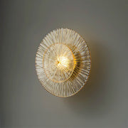 Rowan Vessel Glass Ribbed Wall Sconce — gallery image 9