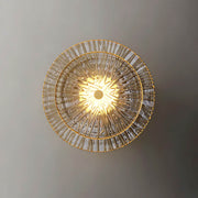 Rowan Vessel Glass Ribbed Wall Sconce — gallery image 10