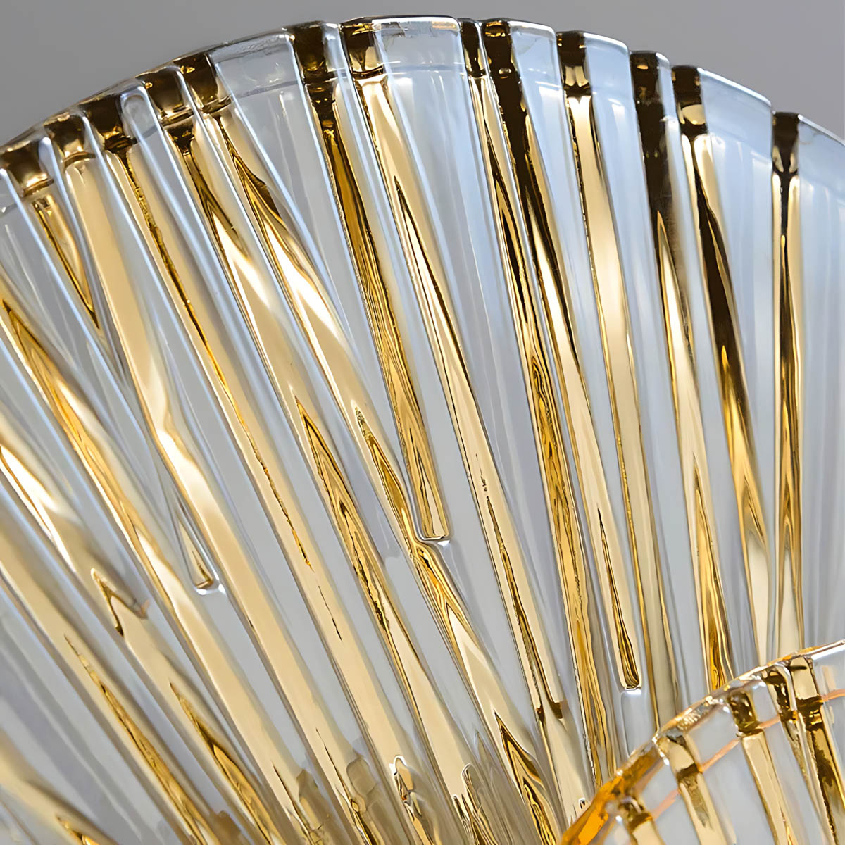 Rowan Vessel Glass Ribbed Wall Sconce — gallery image 12