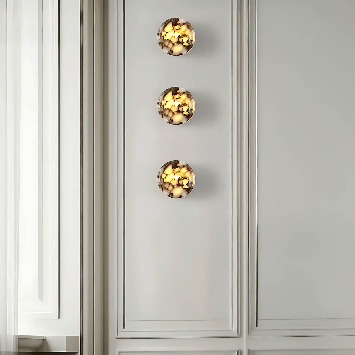 Juniper Vessel Marble Wall Sconce — gallery image 3