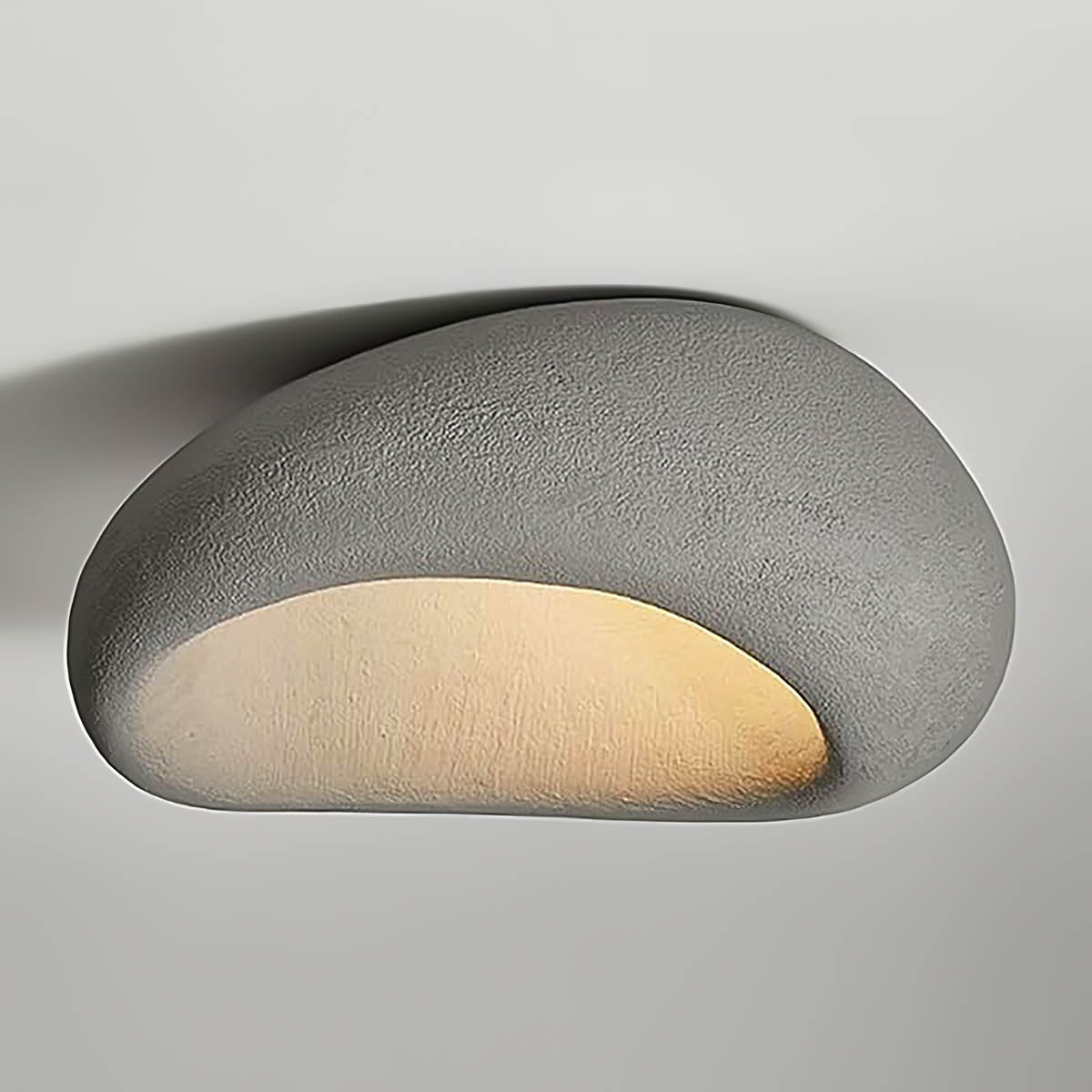 
Hawthorn Vessel Resin Pebble Ceiling Light — photo 9