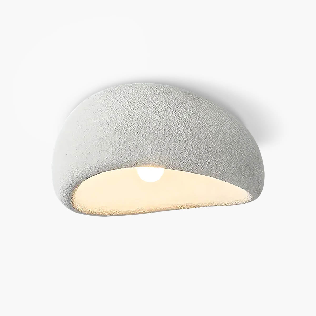 
Hawthorn Vessel Resin Pebble Ceiling Light — photo 1