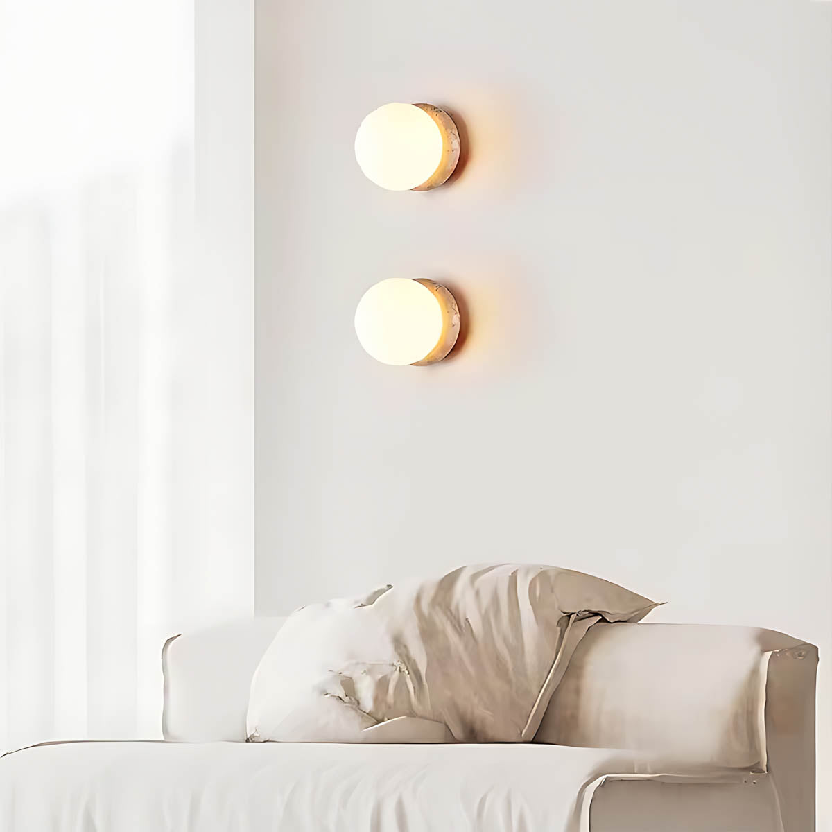 Sorrel Vessel Glass Ring Outdoor Wall Light — gallery image 5