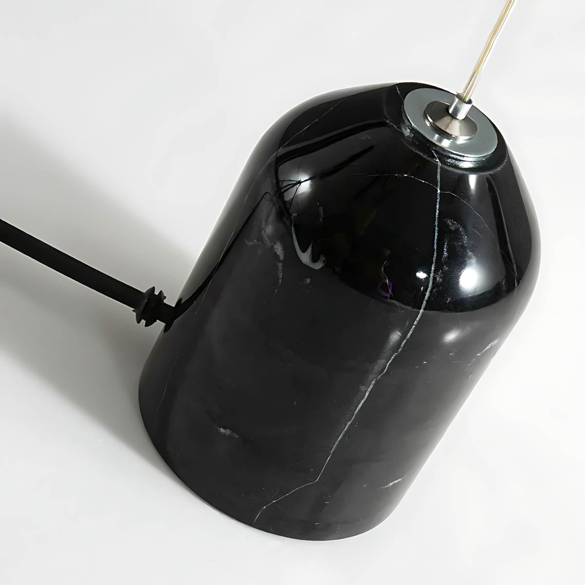 Tilden Vessel Marble Floor Lamp — gallery image 9