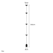 Tilden Vessel Marble Floor Lamp — gallery image 18