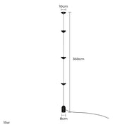 Tilden Vessel Marble Floor Lamp — gallery image 20