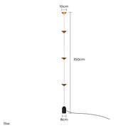 Tilden Vessel Marble Floor Lamp — gallery image 21