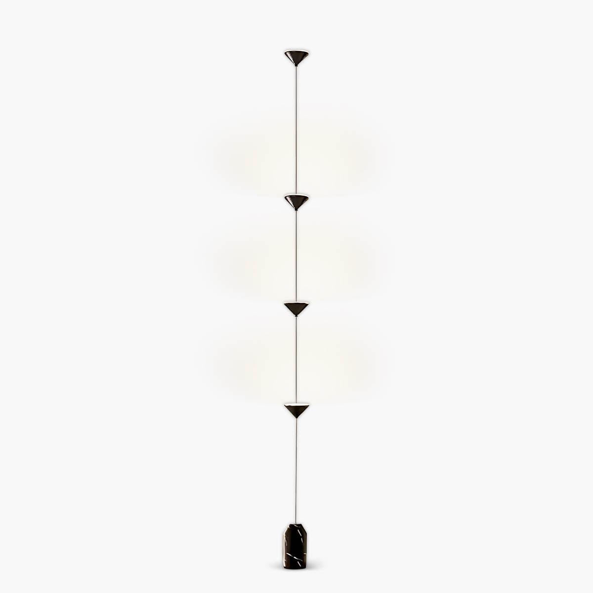 Tilden Vessel Marble Floor Lamp — gallery image 1