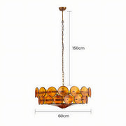 Reed Vessel Glass Chandelier — gallery image 21